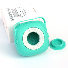 Cepillo Masajeador de Silicona 2 en 1 para Mascotas - Dispensador de Champú y Aseo Suave