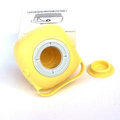 Cepillo Masajeador de Silicona 2 en 1 para Mascotas - Dispensador de Champú y Aseo Suave