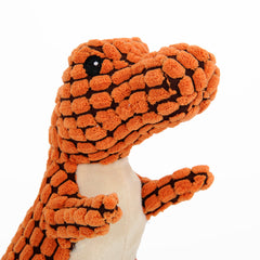 Juguete Dinosaurio de Peluche con Sonido para Perros – Resistente, Suave y con Chillón | 25 cm / 50 cm