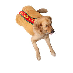 Disfraz Hot Dog para Perros– Divertido, Cómodo y Ajustable