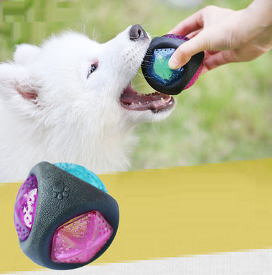 Pelota Interactiva para Perros con Sonido y Rebote | PAWLI 🐾