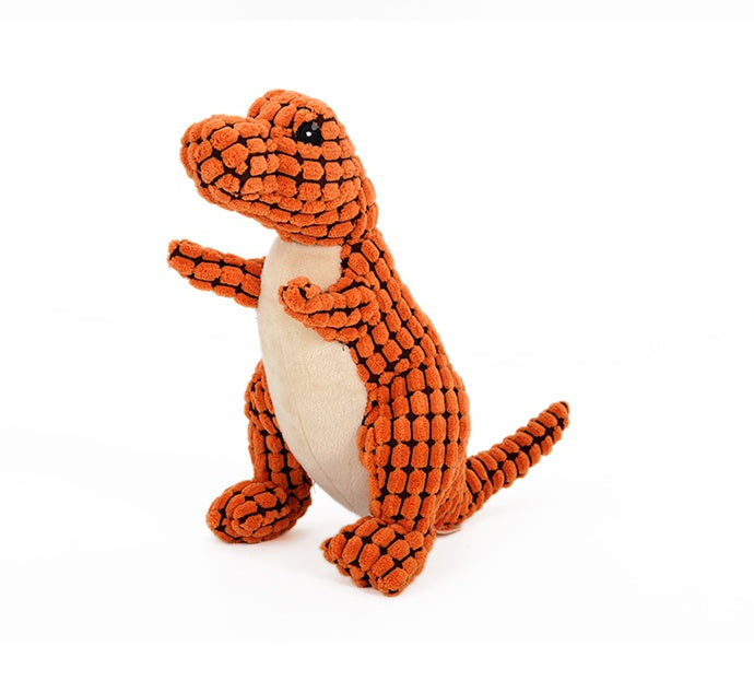 Juguete Dinosaurio de Peluche con Sonido para Perros – Resistente, Suave y con Chillón | 25 cm / 50 cm